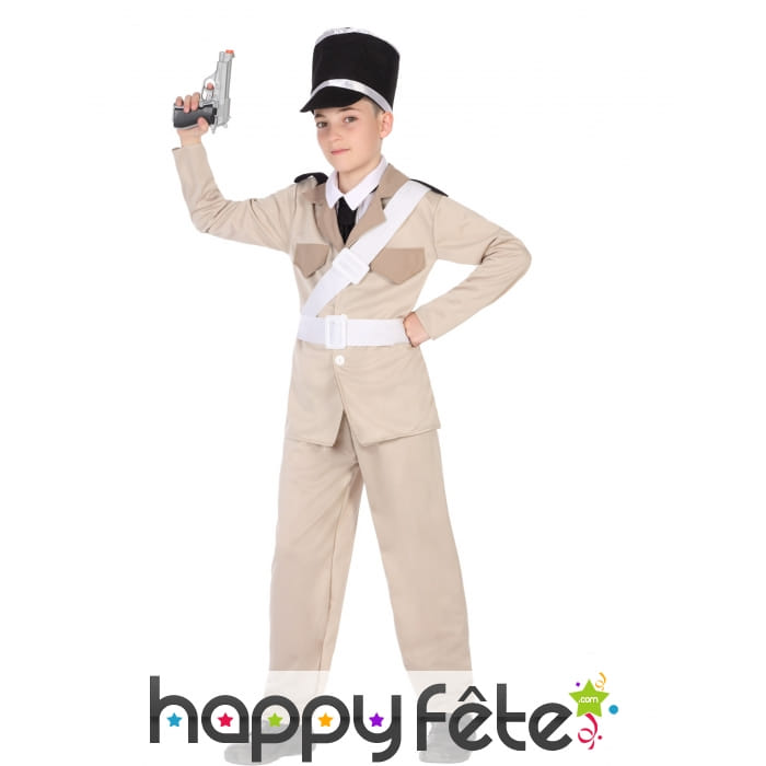 Tenue gendarme de st Tropez pour enfant