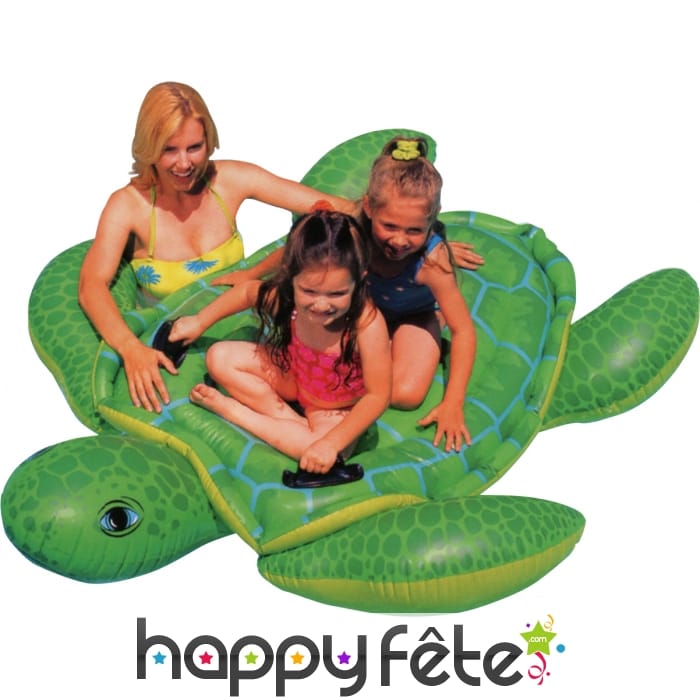 Tortue geante gonflable