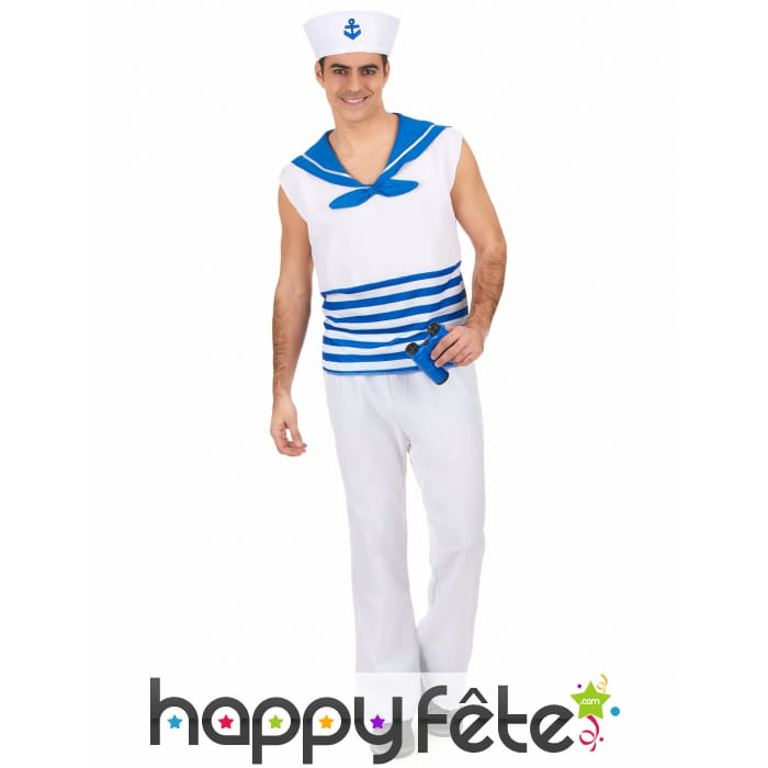 Tenue légère de marin pour homme