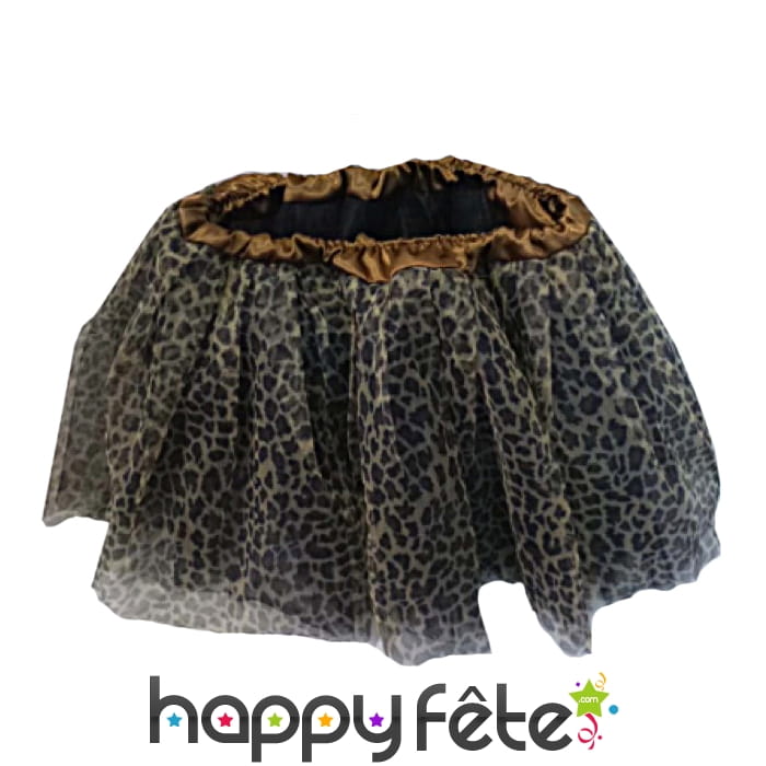 Tutu leopard en polyester