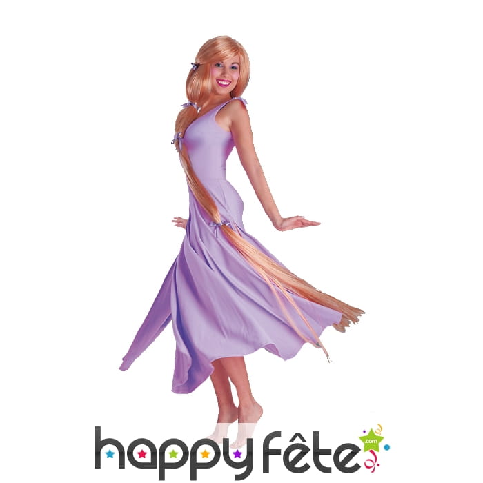 Très longue perruque de princesse