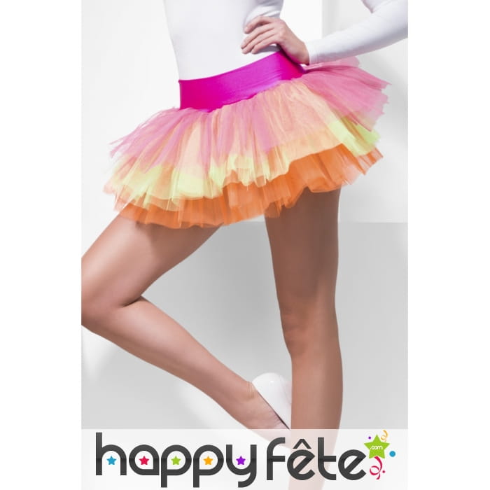 Tutu multicolore en résille