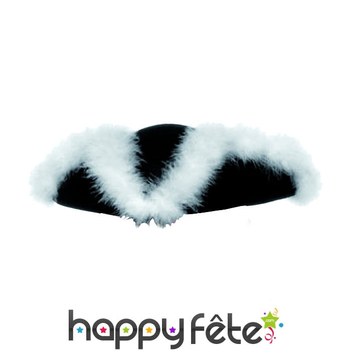 Tricorne marabout noir enfant