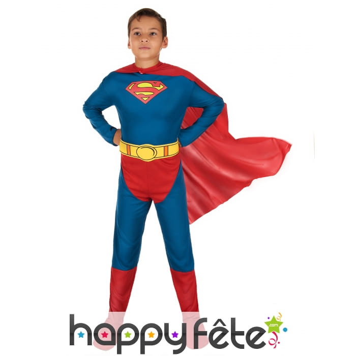 Tenue officielle de superman pour enfant