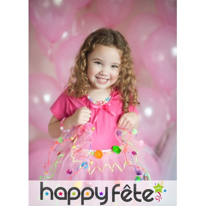 Tutu rose à personnaliser pour enfant