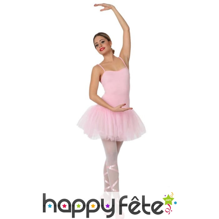 Tenue rose clair de danseuse étoile pour femme