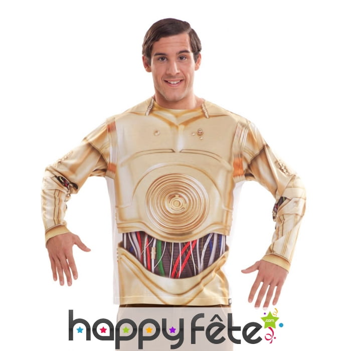 T-shirt de C-3PO pour adulte