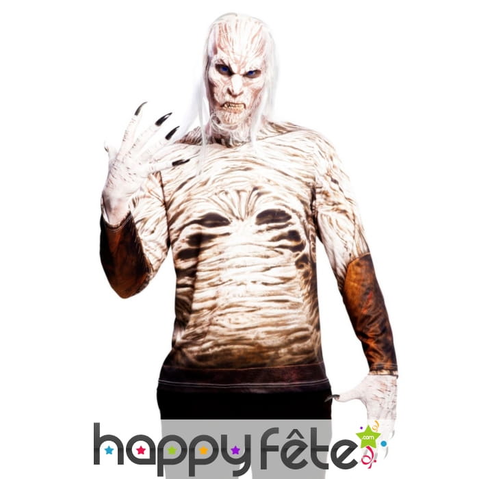 T-shirt de marcheur blanc adulte, Game of Thrones