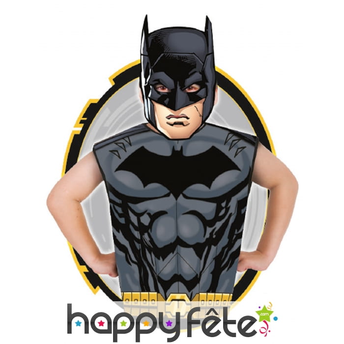 T-shirt et masque de Batman pour enfant