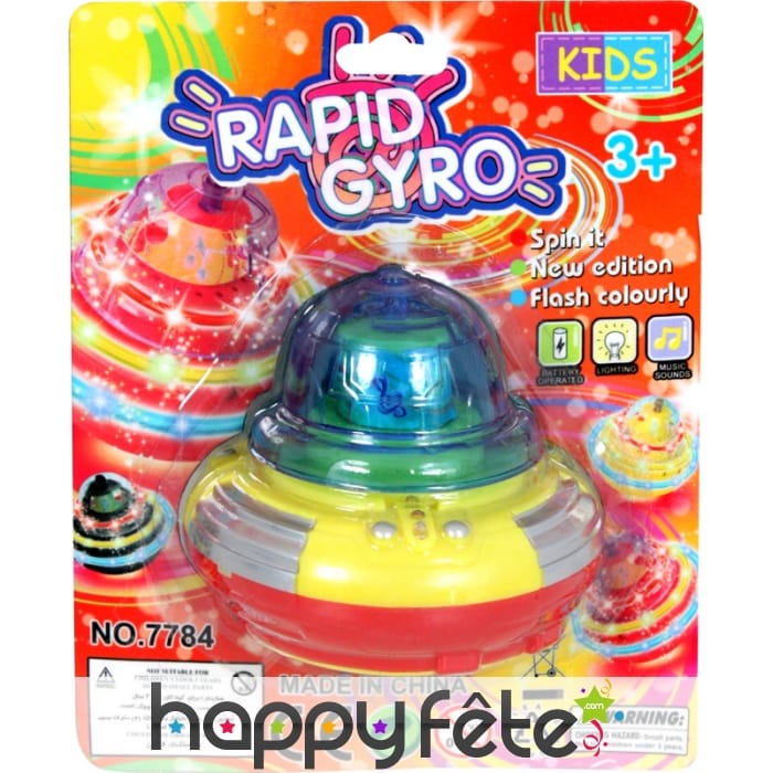 Toupie son et lumière