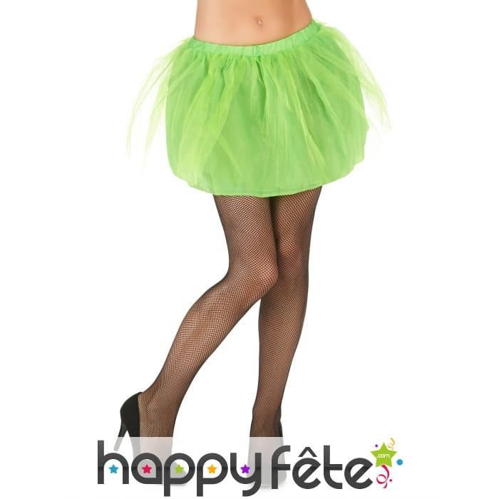 Tutu vert et jupon opaque