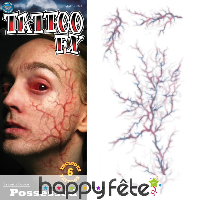 Tatouage veines infectées