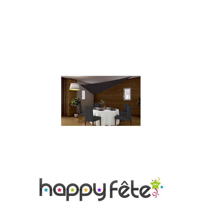 Tenture/voile noir de1.5 x 4 m