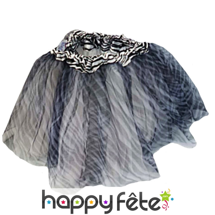 Tutu zebre en polyester