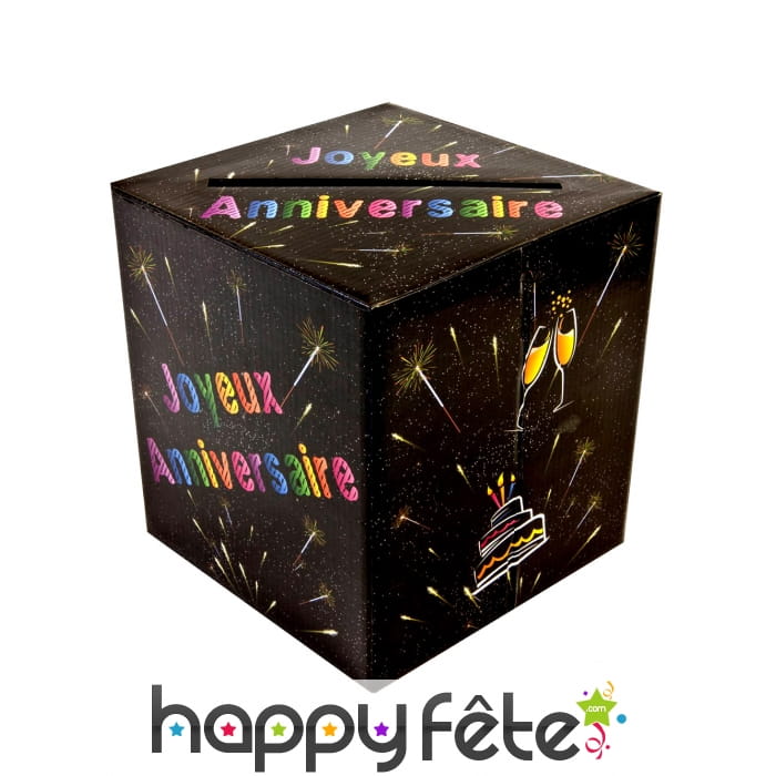 Urne d'anniversaire Feux d'artifice