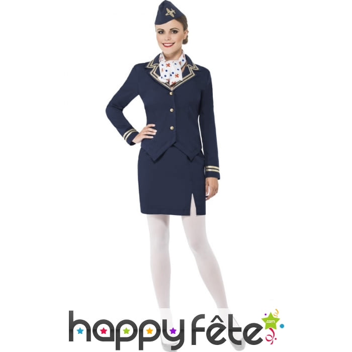 Uniforme d'hotesse de l'air