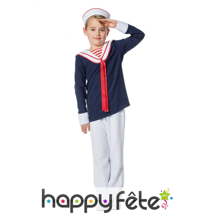 Uniforme de petit marin pour garçon