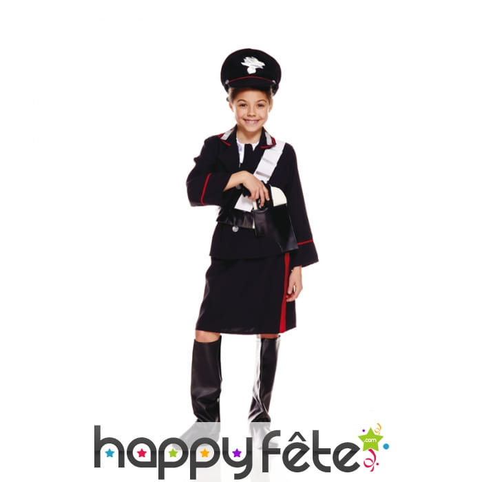 Uniforme de petite policière carabinière