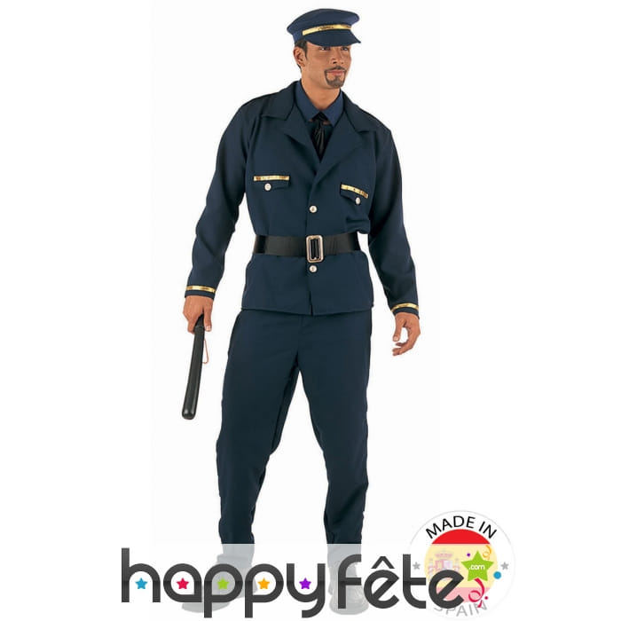 Uniforme de policier stripteaseur
