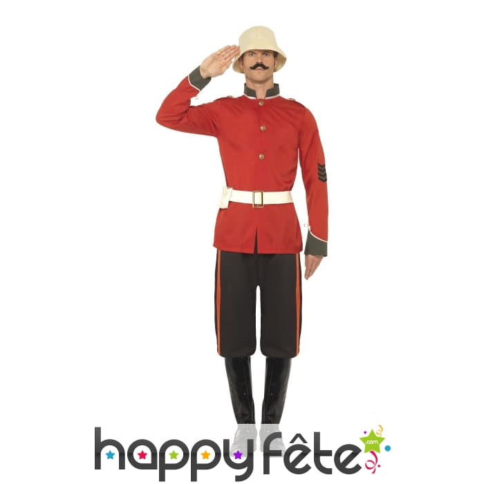 Uniforme de soldat de la guerre des boers
