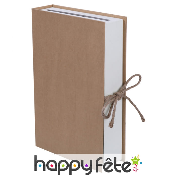 Urne en forme de livre