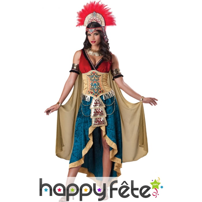 Véritable costume de reine maya