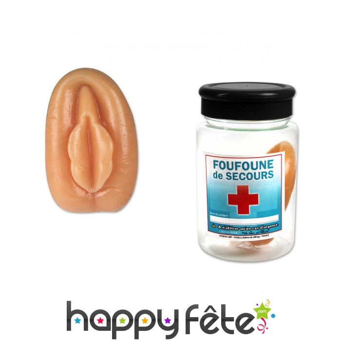 Vagin de secours dans un bocal
