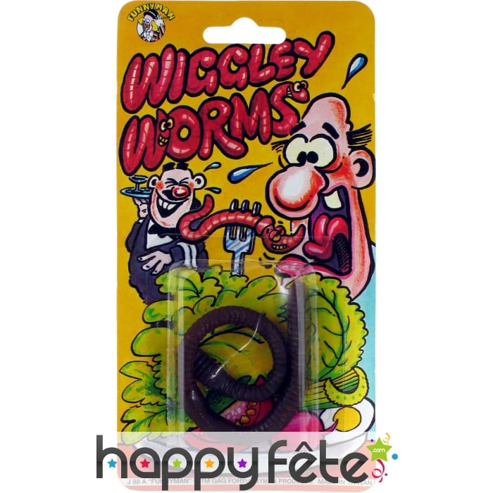 Ver de terre en plastique