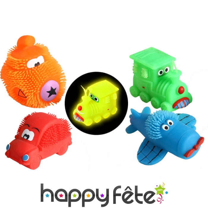 Vehicule hérisson lumineux