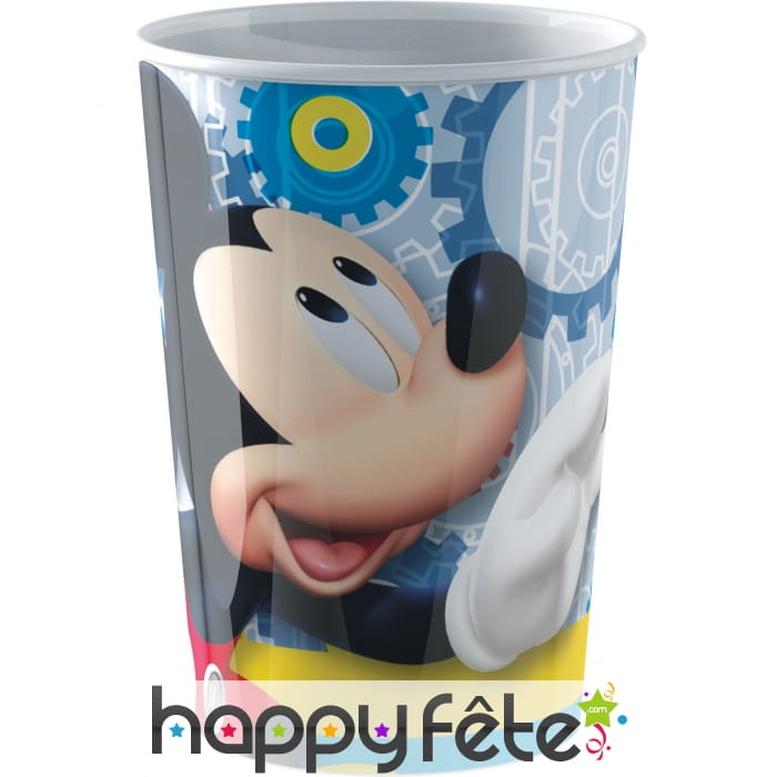 Verre Mickey Mouse en plastique