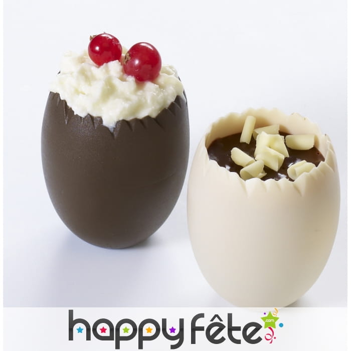 Verrine oeuf dentelé