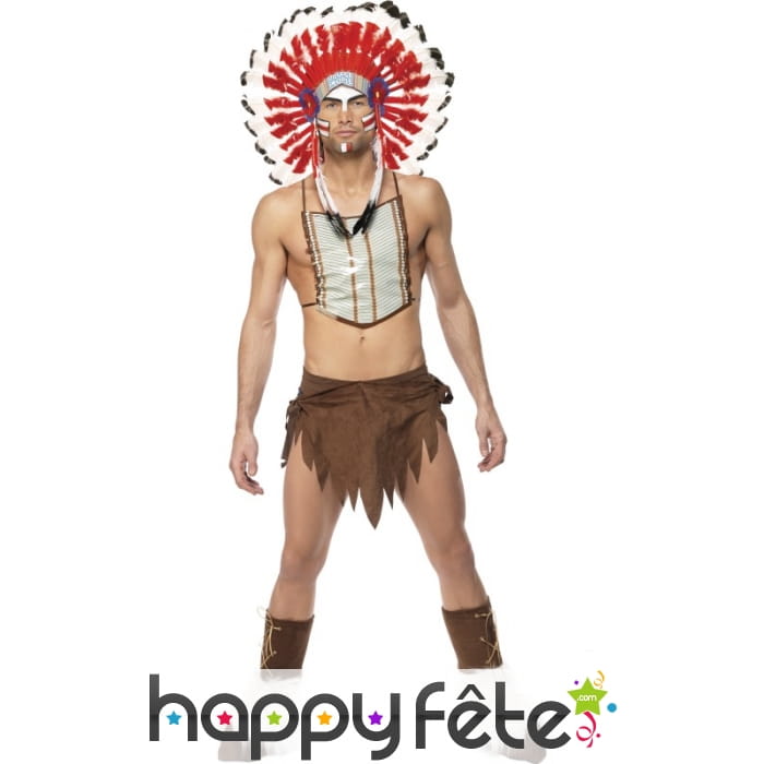 Costume Indien des Village People Licence