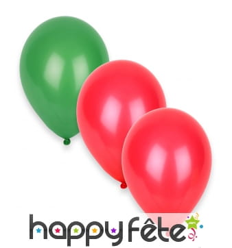 12 Ballons aux couleurs du Portugal