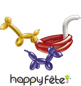 10 Ballons de clown à sculpter