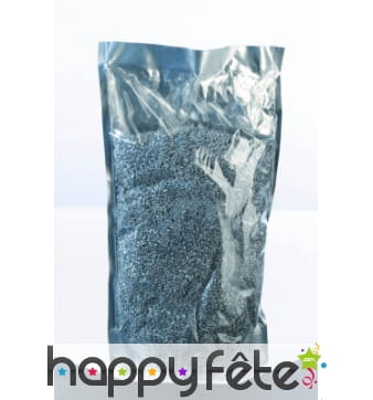 1 litre de granulats de décoration argentés
