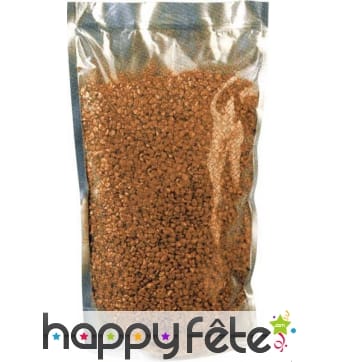 1 litre de granulats décoration - cuivre