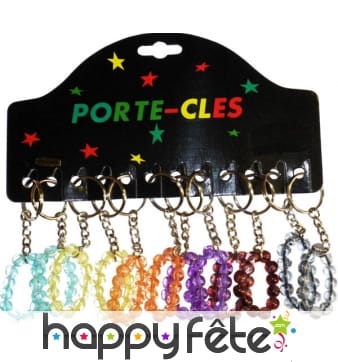 12 porte clefs bracelet tibetain