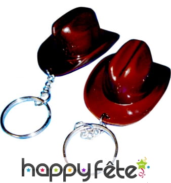 12 porte clefs cowboy