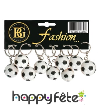 12 porte clefs foot