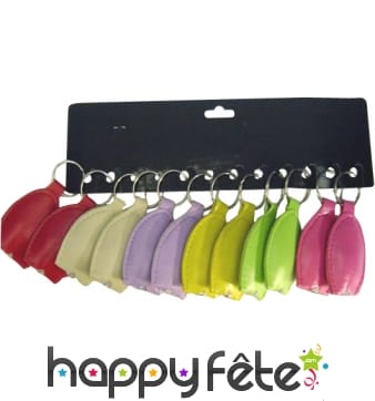 12 porte clefs led skai