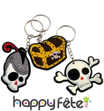 12 porte clefs pirates
