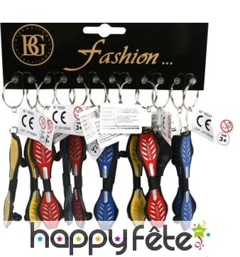 12 porte clefs skate articulé