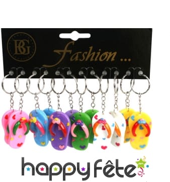 12 porte clefs tongue