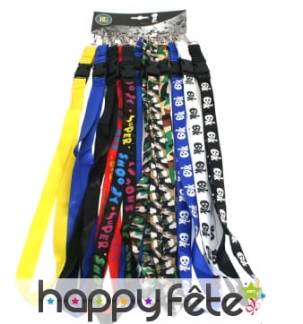 12 portes clefs mousqueton