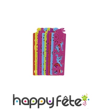 10 petites règles à dessins pour enfant