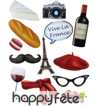 13 photobooth sur le thème de la France