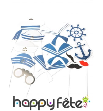 13 photobooth sur le thème marin