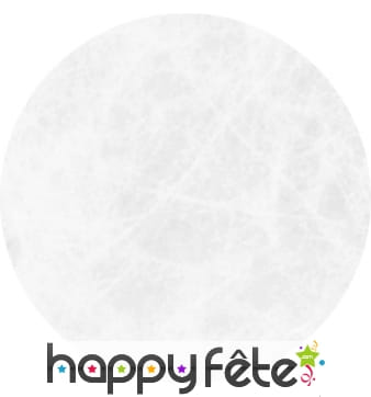 10 sets de table blanc ronds