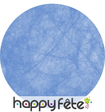 10 sets de table bleu ronds