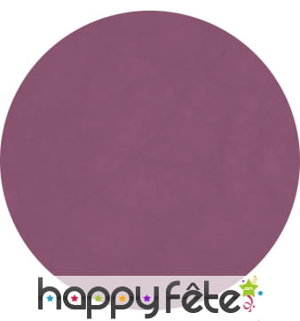 10 sets de table prune ronds